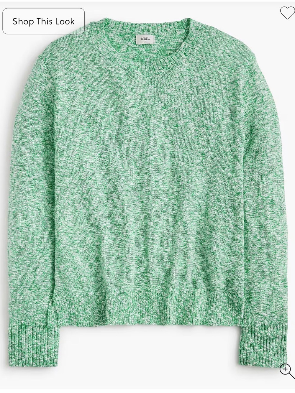 NWT XXS Green Heathered Beach Sweater